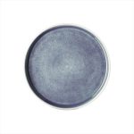 PREGO - GEO REACTIVE FLAT PLATE BLUE 20.3 x 2.2 CM