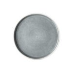 PREGO - GEO REACTIVE FLAT PLATE GREY 20.3 x 2.2 CM