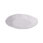 PREGO - ON-TOP MATT STONE WHITE PORCELAIN DEEP PLATE 31.6 x 27.1 x 4.1 CM