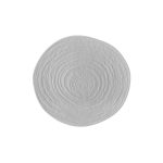 PREGO - CHEF ART SERIES NO.1 MATT STONE WHITE PORCELAIN SHALLOW PLATE 20.5 CM