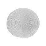 PREGO - CHEF ART SERIES NO.1 MATT STONE WHITE PORCELAIN SHALLOW PLATE 28 CM
