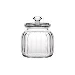 PASA - VIVA GLASS JAR WITH GLASS LID 900 CC