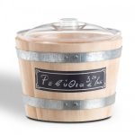 GB - BARREL WOOD 34 CM H: 25 CM / 10 L