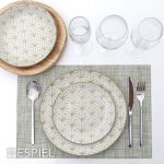 ESPIEL - TABLE MAT GREEN 45 x 30 CM - Image 3