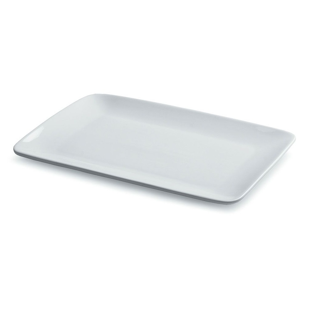 PZ020350000.jpg TOGNANA - RECTANGULAR PLATE 35.5 x 24.5 CM WHITE 238722 - Image 1