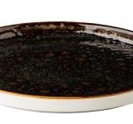 STYLE - JERSEY BROWN PRESENTATION PLATE STACKABLE 25.5 CM *Chip Guarantee
