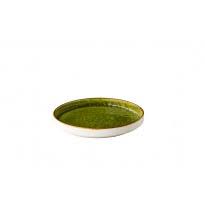 QU92055.jpg STYLE - JERSEY GREEN PRESENTATION STACKABLE PLATE 20.5 CM *Chip Guarantee - Image 1