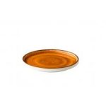 STYLE - JERSEY ORANGE PRESENTATION PLATE STACKABLE 25.5 CM *Chip Guarantee