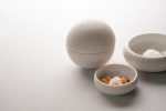RAW - VULCANIC WHITE CURVED BOWL 13.5 x 5 CM - Image 4