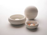 RAW - VULCANIC WHITE SOUP BOWL 12 x 5 CM - Image 3