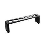 LEONE - BLACK BAMBOO CONES HOLDER 33 x 6 x 8 CM