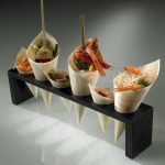 LEONE - BLACK BAMBOO CONES HOLDER 33 x 6 x 8 CM - Image 2