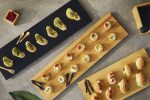 LEONE - BLACK BAMBOO SUSHI TRAY 70 x 20 x 2.5 CM - Image 2