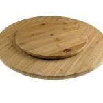 *DISCONTINUED - LEONE - BAMBOO TURNABLE BOARD ROUND 32 CM - Image 2
