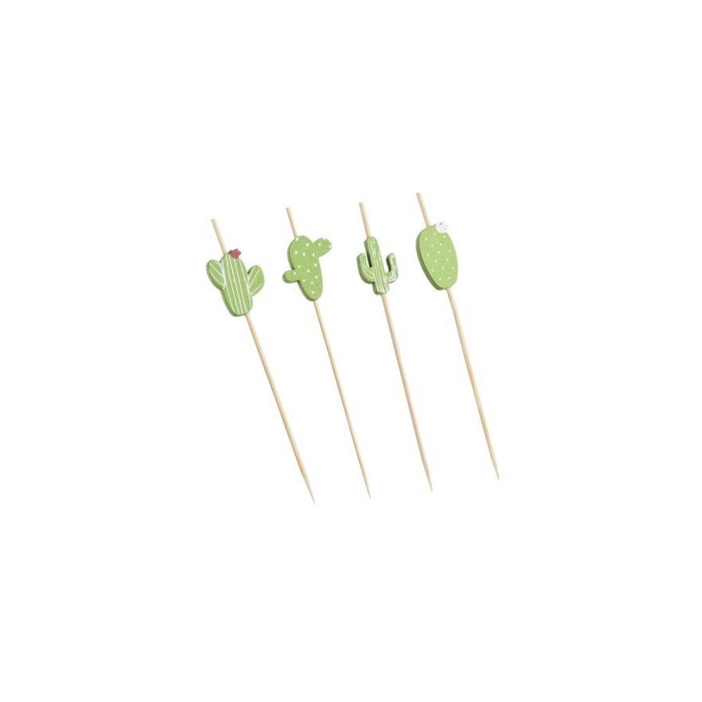 S2003.jpg LEONE - BAMBOO STICK CACTUS MIX 12 CM - PACK OF 100 PCS - Image 1