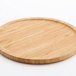 LEONE - BAMBOO TRAY ROUND 24 x 1.5 CM WITH EDGE