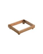 LEONE - PERFECT BUFFET OPEN-COMPONENT ACACIA WOOD 36 x 30 x 7.7 CM
