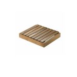 LEONE - PERFECT BUFFET CLOSED-COMPONENT ACACIA WOOD 36 x 30 x 6 CM