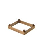 LEONE - PERFECT BUFFET OPEN-COMPONENT ACACIA WOOD 36 x 30 x 7.7 CM - Image 3