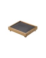 LEONE - PERFECT BUFFET OPEN-COMPONENT ACACIA WOOD 36 x 30 x 7.7 CM - Image 4