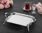 OF - ELIT CHROME ST/ST RECTANGULAR TRAY 40 x 22 CM - Image 2