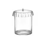 GB - CYLINDER GLASS JAR CLEAR COVER PC 20 x 25 CM / 7.5 L SGP01-2025