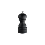 UTOPIA - BLACK WOOD SALT/PEPPER GRINDER 10 CM