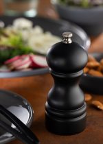 UTOPIA - BLACK WOOD SALT/PEPPER GRINDER 10 CM - Image 2