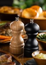 UTOPIA - BLACK WOOD SALT/PEPPER GRINDER 10 CM - Image 5