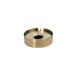 ESPIEL - ST/ST 18/0 WINDPROOF ASHTRAY GOLD PVD 10 x 3 CM