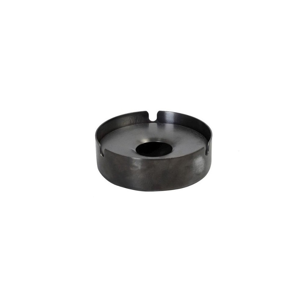 SUT108.jpg ESPIEL - ST/ST 18/0 WINDPROOF ASHTRAY BLACK PVD 10 x 3 CM - Image 1
