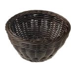 LEONE - ROUND TURTLEDOVE GREY BREAD BASKET VANITY ⌀18 x 9 CM
