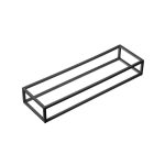 LEONE - BLACK IRON BUFFET STAND GN 2/4 53 x 16.5 x 8 CM