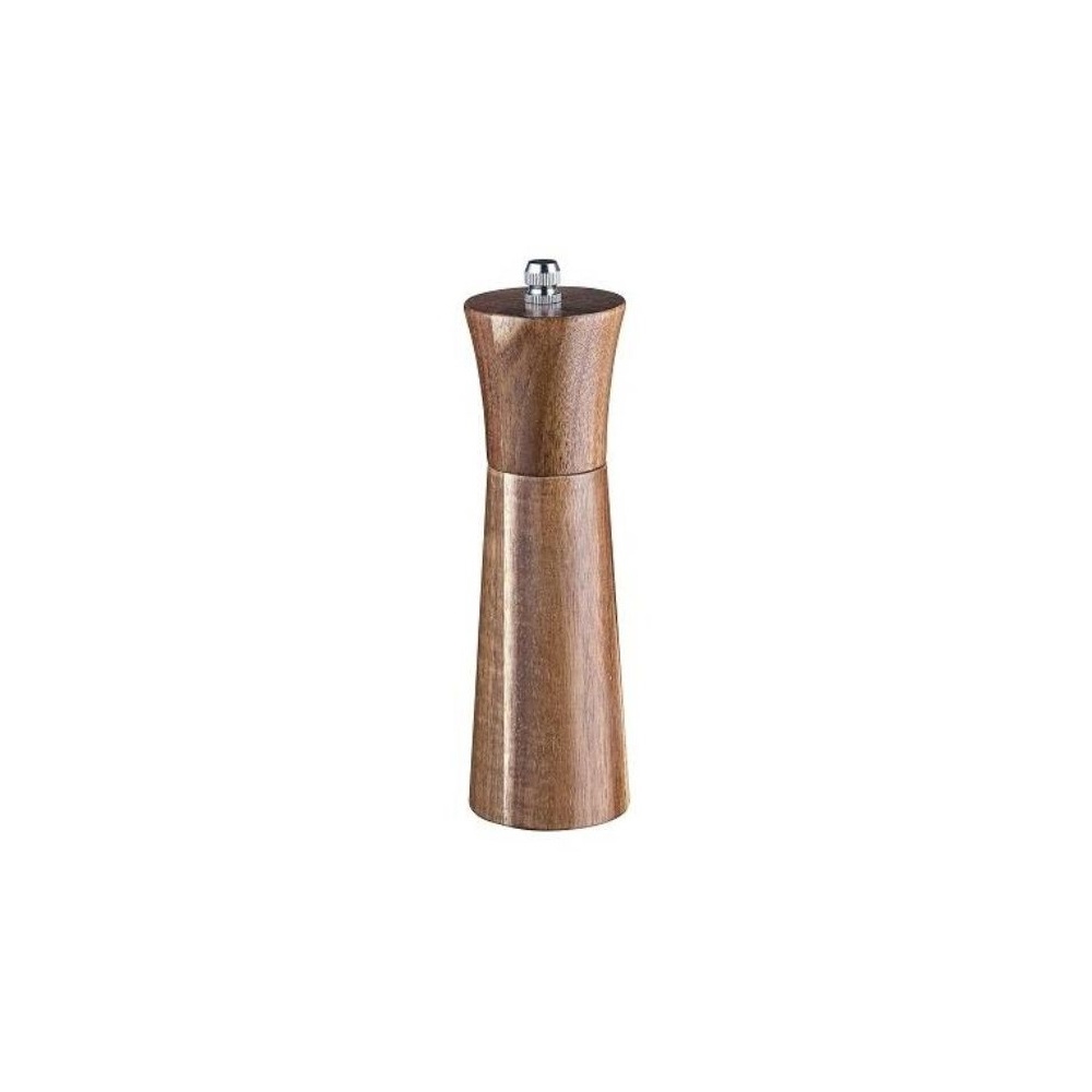 T4215.jpg LEONE - ACACIA WOOD SALT/PEPPER MILL 15 CM - Image 1