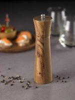 LEONE - ACACIA WOOD SALT/PEPPER MILL 15 CM - Image 2