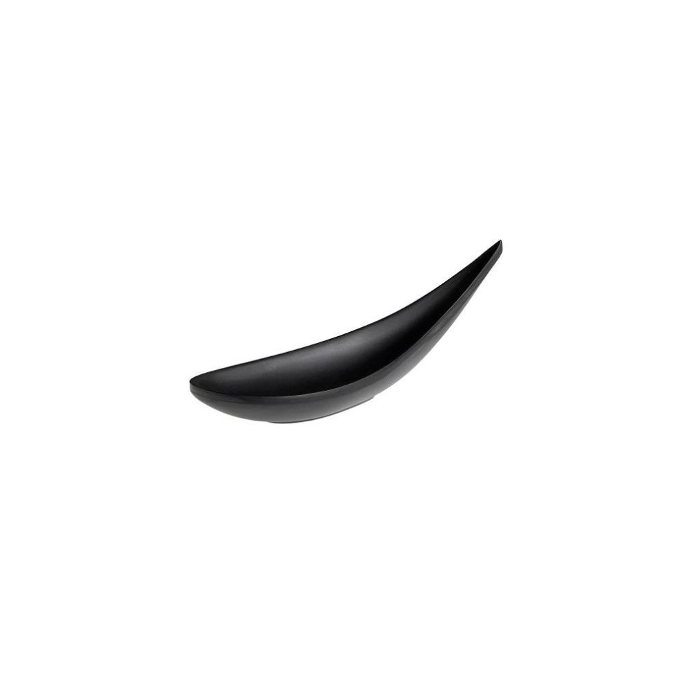 T8166.Z.jpg LEONE - LE PERLE BLACK SPOON MELAMINE 14.5 x 4.5 x 1.5 CM - Image 1