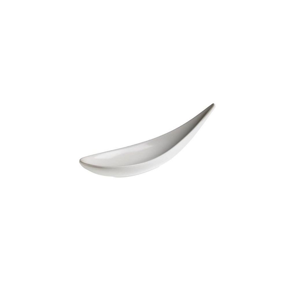 T8166.jpg LEONE - LE PERLE WHITE SPOON MELAMINE 14.5 x 4.5 x 1.5 CM - Image 1