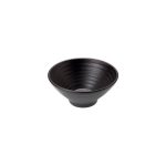 LEONE - BLACK MELAMINE SMALL CUP ⌀12 x 5.3 CM / 220 ML