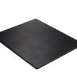 LEONE - FLAT TRAY MELAMINE BLACK GN 1/2 32 x 26 x 1.5 CM