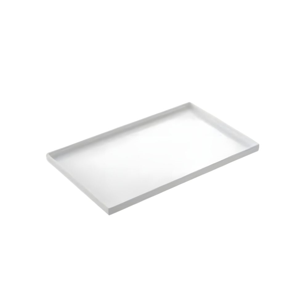 T8452.jpg LEONE - VENEZIA WHITE MELAMINE TRAY GN 1/2 32.5 x 26.5 x 2 CM - Image 1