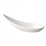 GB - CURVED MINI SPOON 10 x 4.5 CM WHITE 27.83842