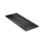 DALEBROOK - OXFORD BLACK MAT MELAMINE LARGE TRAY 36 x 14 x 2 CM