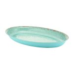 DALEBROOK - BLUE CASABLANCA MELAMINE DISH OVAL 42 x 28 x 7 CM / 2.5 L
