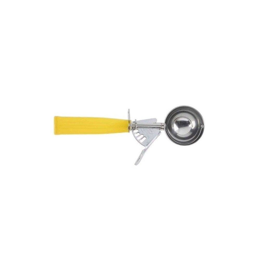 TC2120.jpg TC - THUMB PRESS DISHER SIZE 20 / 60 G YELLOW HANDLE 21 x 8.5 x 4 CM / 60 ML - Image 1