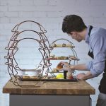 DALEBROOK - COPPER TEA STAND 36 x 14 x 39 CM - Image 2