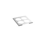TC - SQUEEZE BOTTLE ST/ST ORGANIZER / FITS INTO GN 1/6 FOR 4 BOTTLES