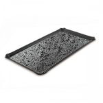 GB - ONDA PEBBLE MEDIUM PRESENTATION TRAY 20 x 40 CM BLACK
