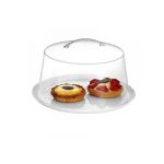 GB - ONDA PEBBLE TRAY ROUND ⌀25 CM WHITE - Image 2