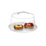 GB - ONDA PEBBLE TRAY ROUND ⌀30 CM WHITE - Image 2