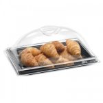GB - LONG PLATTER BLACK + DOME COVER 32 x 21 CM